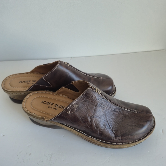 Josef Seibel Shoes - Josef Seibel Dark Brown Men's Slip-On Loafers